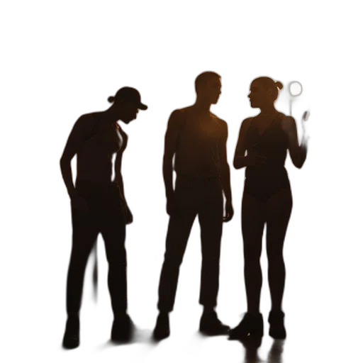 staff, hat, concept art, 3d render transparent PNG cut-out