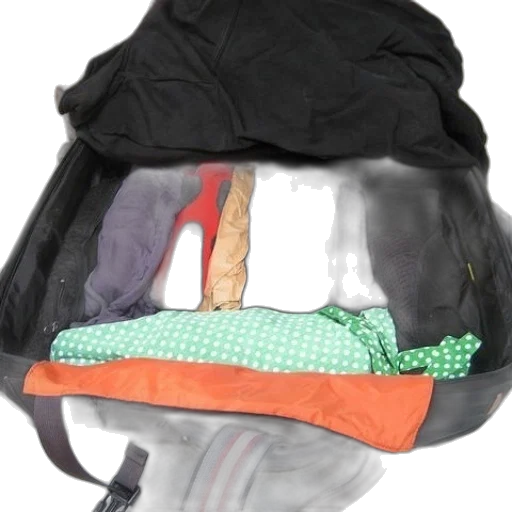 hat, jacket, mask, umbrella transparent PNG cut-out