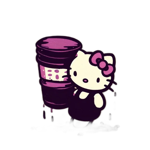 robot, creature, food, pixel art transparent PNG cut-out