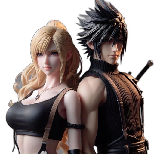3d render, concept art, fantasy art, comic book art transparent PNG cut-out