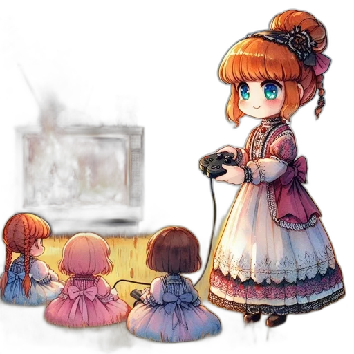 weapon, robot, staff, dress transparent PNG cut-out