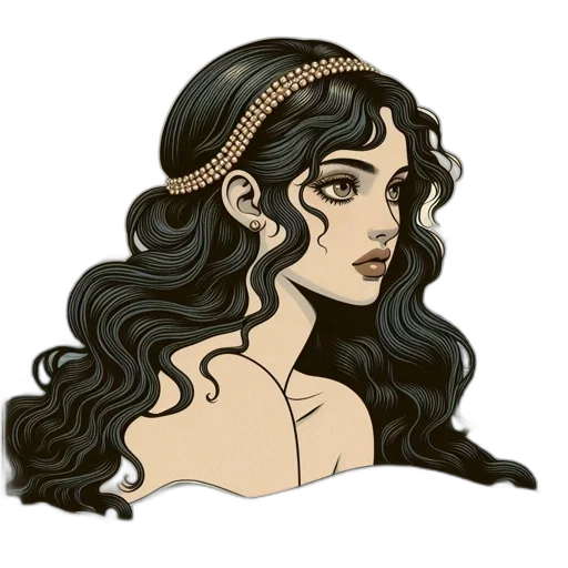 crown, jewelry, hair, fantasy art transparent PNG cut-out
