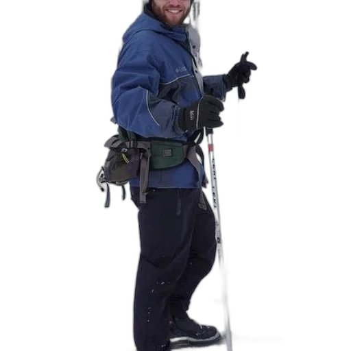 staff, jacket, creature, weapon transparent PNG cut-out