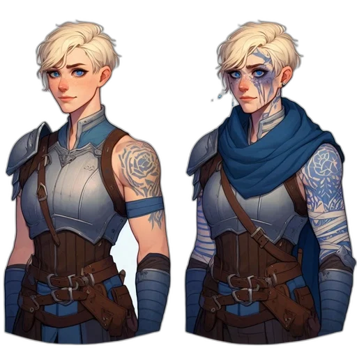 concept art, fantasy art, pixel art, comic book art transparent PNG cut-out