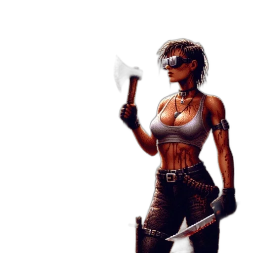 weapon, staff, sword, mask transparent PNG cut-out