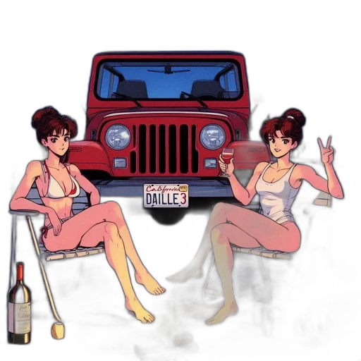 car, concept art, cartoon, comic book art transparent PNG cut-out
