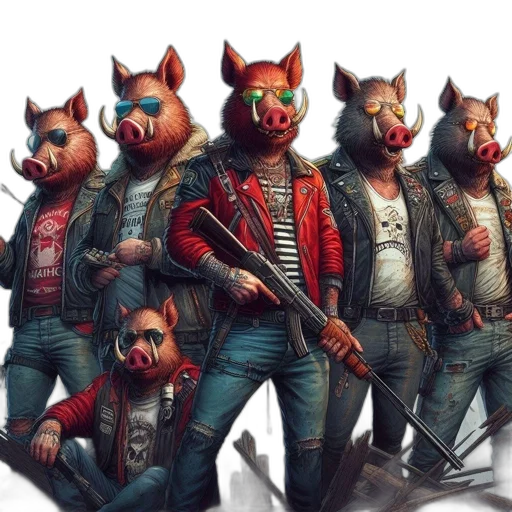 jacket, mask, staff, concept art transparent PNG cut-out