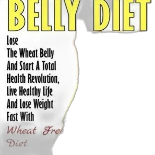 food, wheat-free, diet, book transparent PNG cut-out