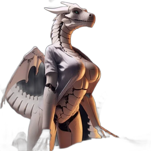 dragon, creature, animal, concept art transparent PNG cut-out
