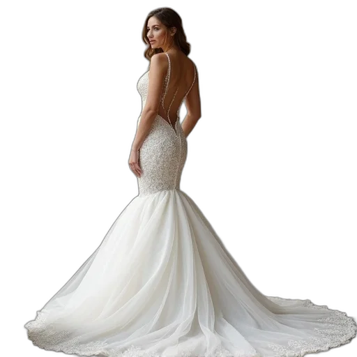 dress, sincerity, bridal, 6491 transparent PNG cut-out