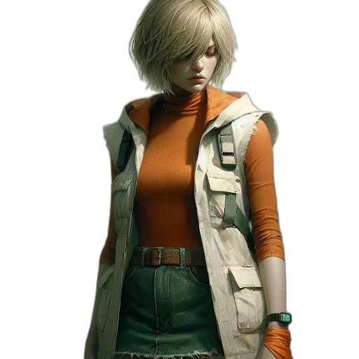 jacket, weapon, staff, concept art transparent PNG cut-out