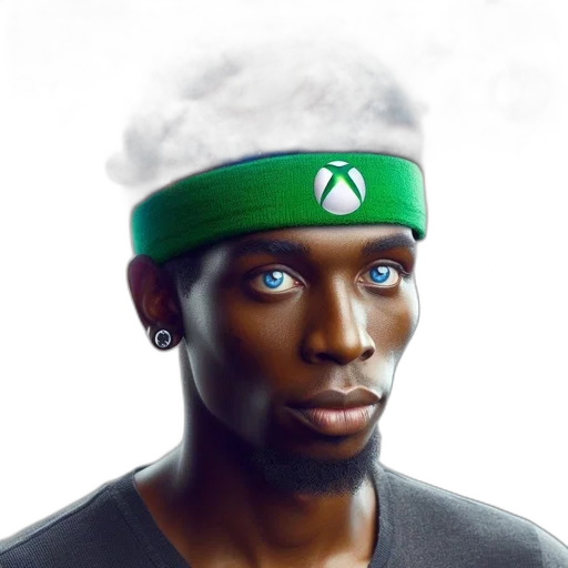 staff, hat, face, photorealistic transparent PNG cut-out