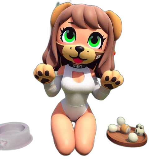 animal, creature, 3d render, concept art transparent PNG cut-out