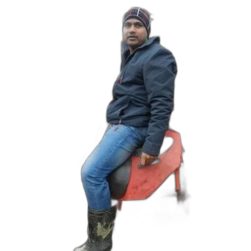 staff, jacket, hat, furniture transparent PNG cut-out