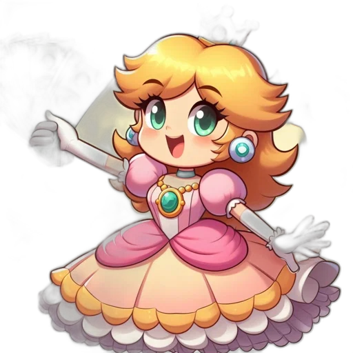 staff, dress, weapon, crown transparent PNG cut-out