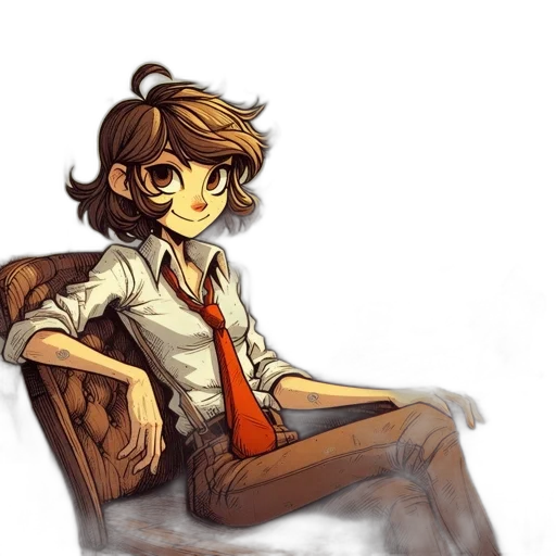 staff, furniture, dress, face transparent PNG cut-out