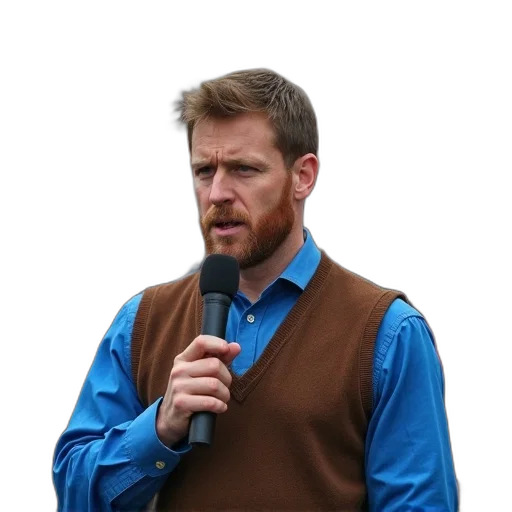 jacket, staff, animal, face transparent PNG cut-out