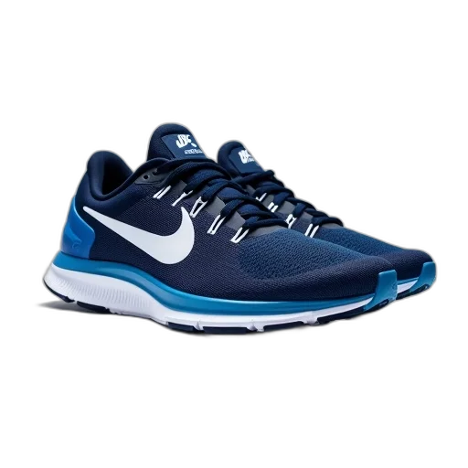 shoes, navy, nike, run transparent PNG cut-out