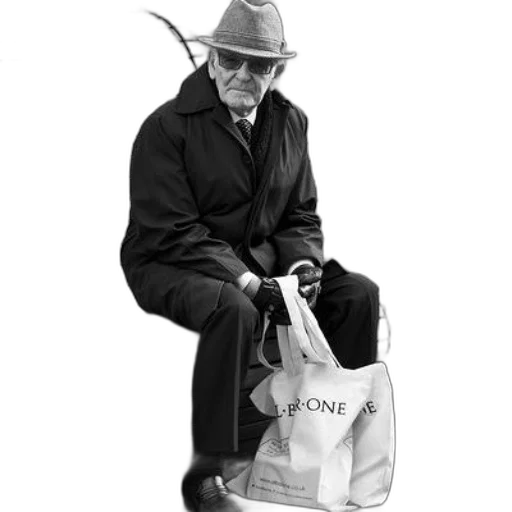 hat, jacket, staff, umbrella transparent PNG cut-out