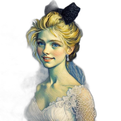 hat, crown, staff, dress transparent PNG cut-out