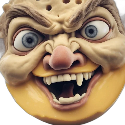 mask, face, creature, crown transparent PNG cut-out
