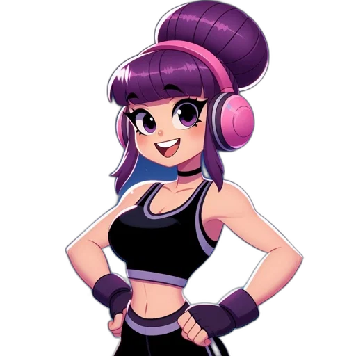 staff, pixel art, cartoon, anime transparent PNG cut-out