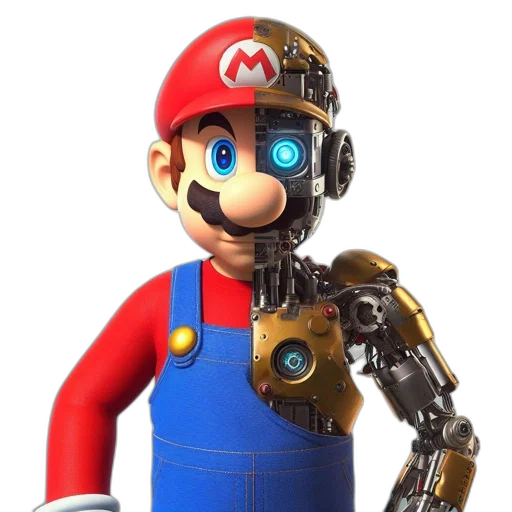 robot, weapon, staff, animal transparent PNG cut-out