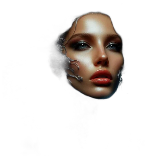 face, mask, robot, jewelry transparent PNG cut-out