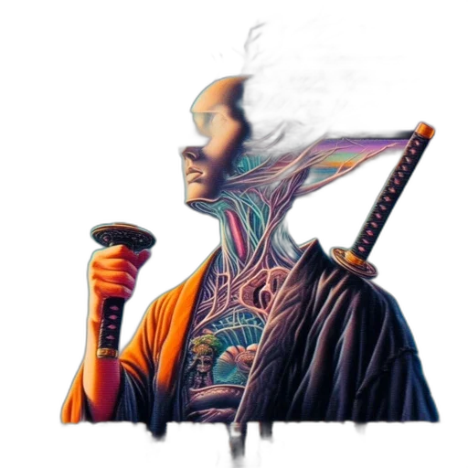 staff, sword, dragon, mask transparent PNG cut-out