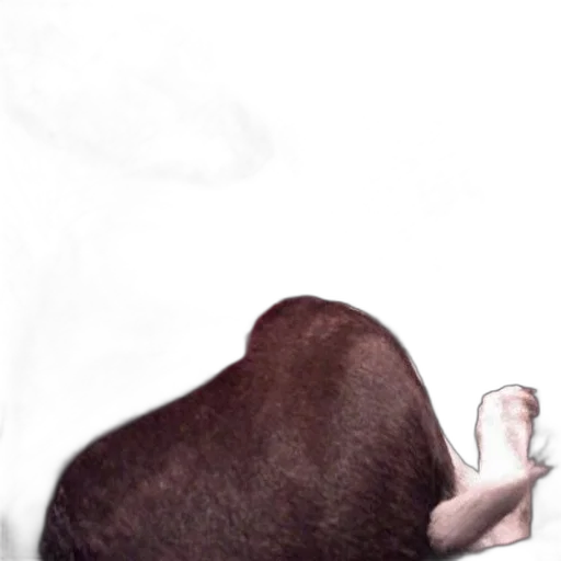 hair, shoes, creature, hat transparent PNG cut-out