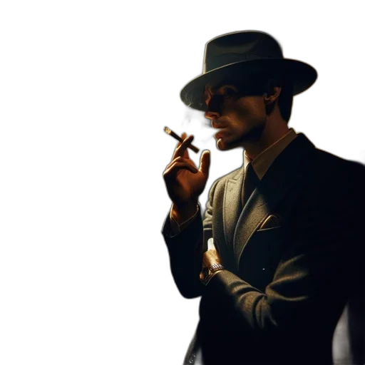 hat, staff, jacket, umbrella transparent PNG cut-out