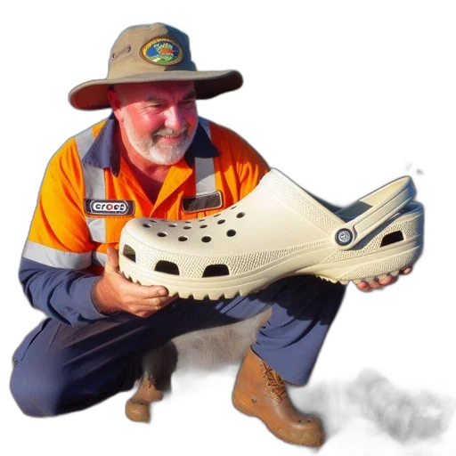 shoes, creature, hat, weapon transparent PNG cut-out