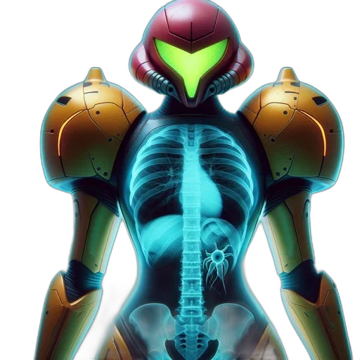 robot, concept art, 3d render, pixel art transparent PNG cut-out