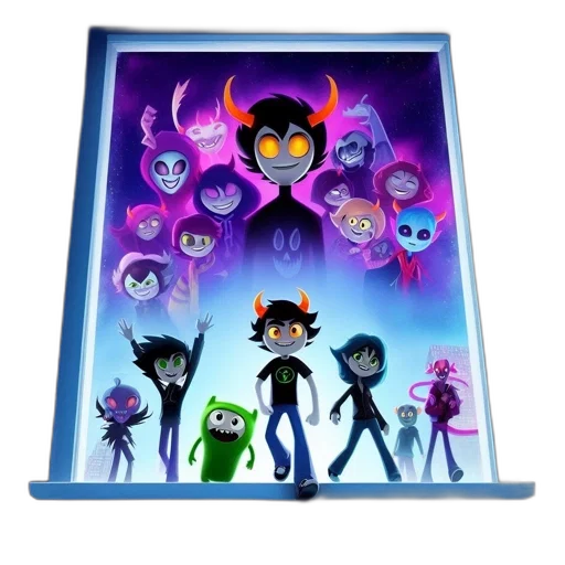 staff, concept art, cartoon, comic book art transparent PNG cut-out