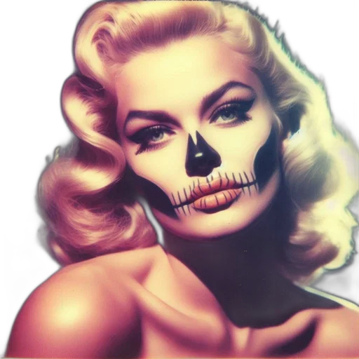 face, mask, photorealistic, comic book art transparent PNG cut-out