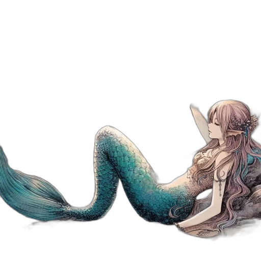 creature, watercolor, fantasy art, concept art transparent PNG cut-out