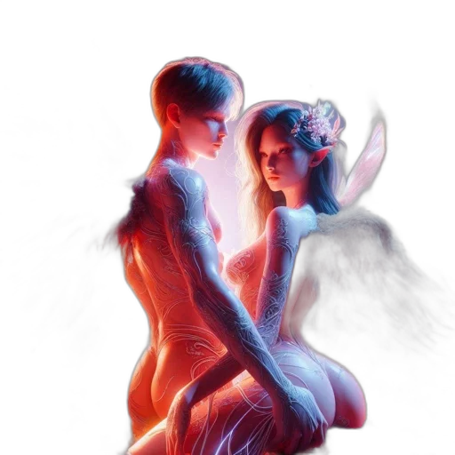 concept art, fantasy art, photorealistic, comic book art transparent PNG cut-out