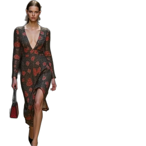 dress, red, louis, vuitto transparent PNG cut-out