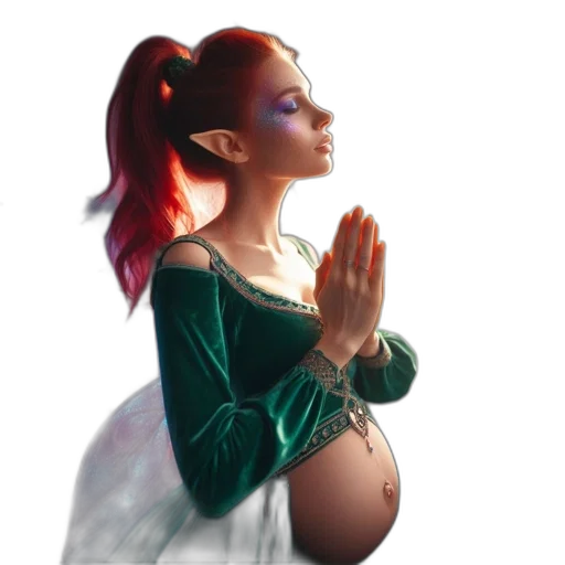 fantasy art, concept art, photorealistic, pixel art transparent PNG cut-out