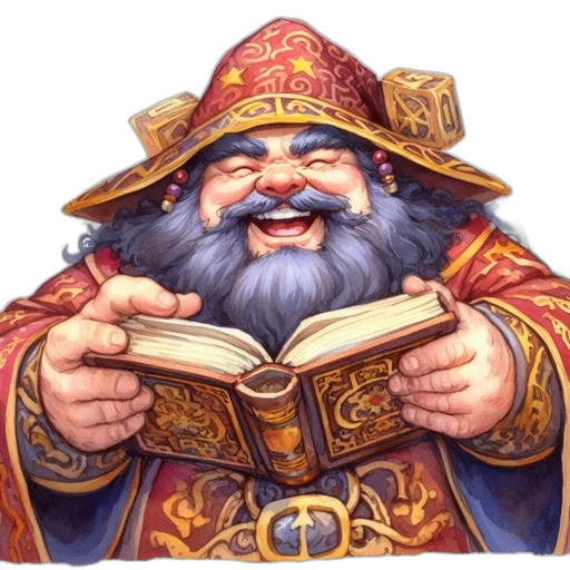 staff, face, dragon, hat transparent PNG cut-out