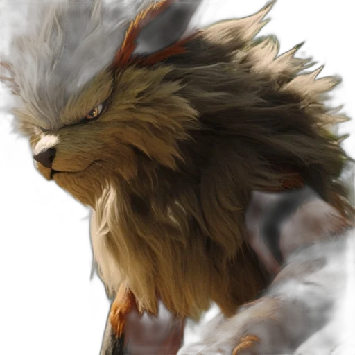 dragon, hair, creature, animal transparent PNG cut-out