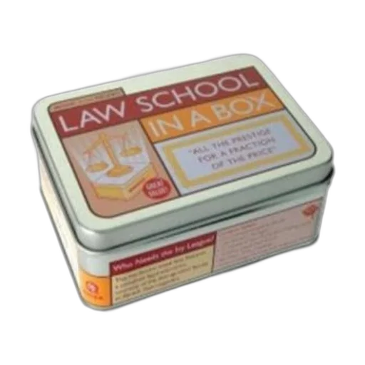 law, school, box, humorous transparent PNG cut-out