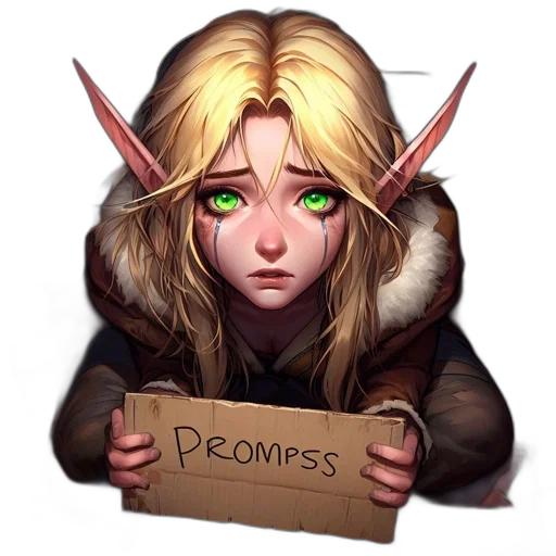 face, concept art, fantasy art, pixel art transparent PNG cut-out