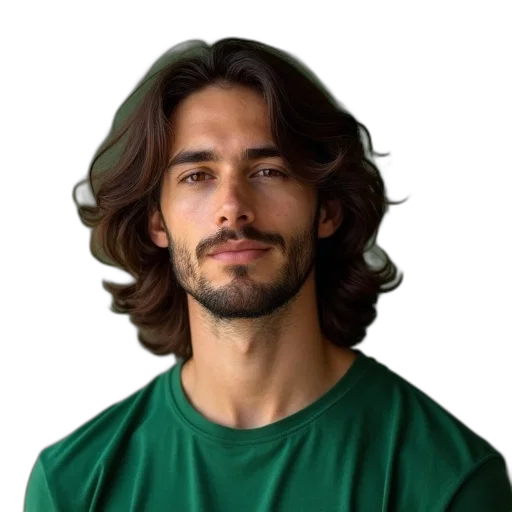 staff, face, hair, animal transparent PNG cut-out