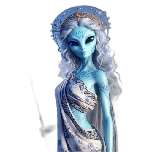 staff, concept art, fantasy art, 3d render transparent PNG cut-out