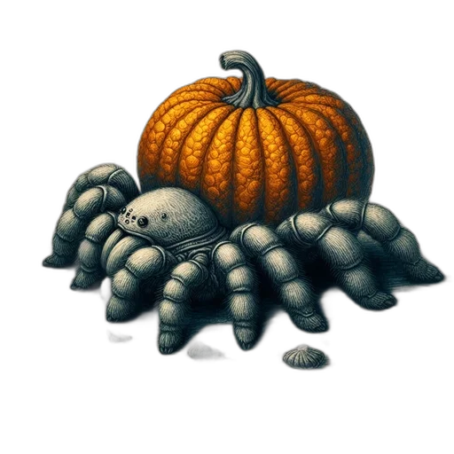 creature, food, animal, pixel art transparent PNG cut-out