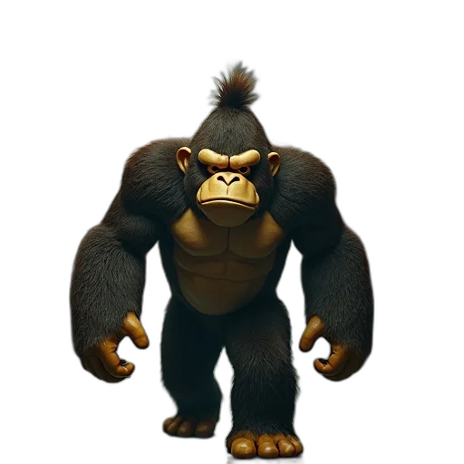 animal, creature, staff, crown transparent PNG cut-out