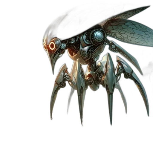 creature, robot, dragon, animal transparent PNG cut-out