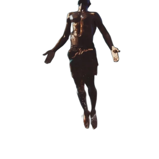 dress, creature, staff, animal transparent PNG cut-out