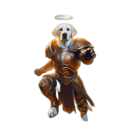 food, robot, staff, 3d render transparent PNG cut-out